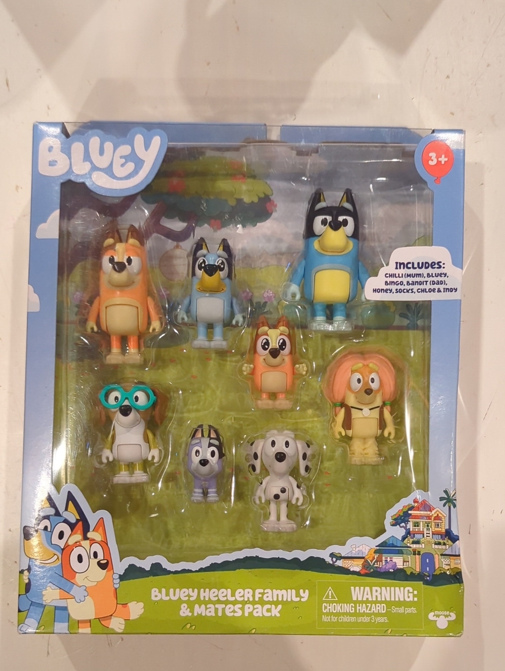 New Bluey Heeler Family & Mates Figure Pack